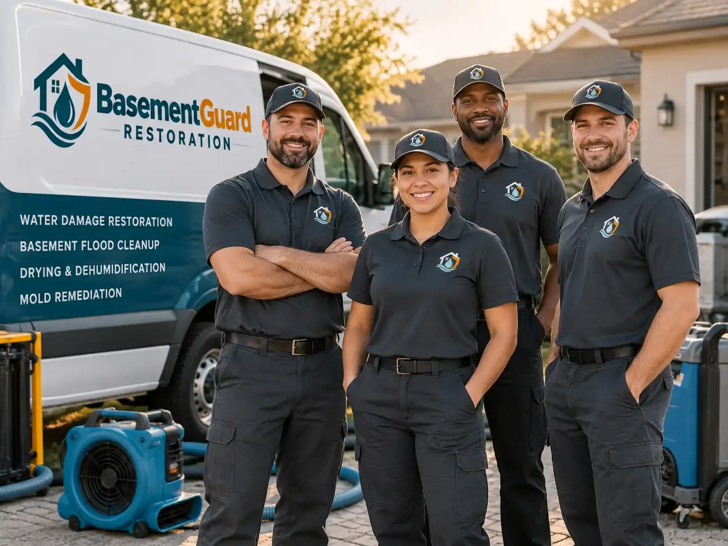 Basement Water Damage Restoration company in Evansdale, IA